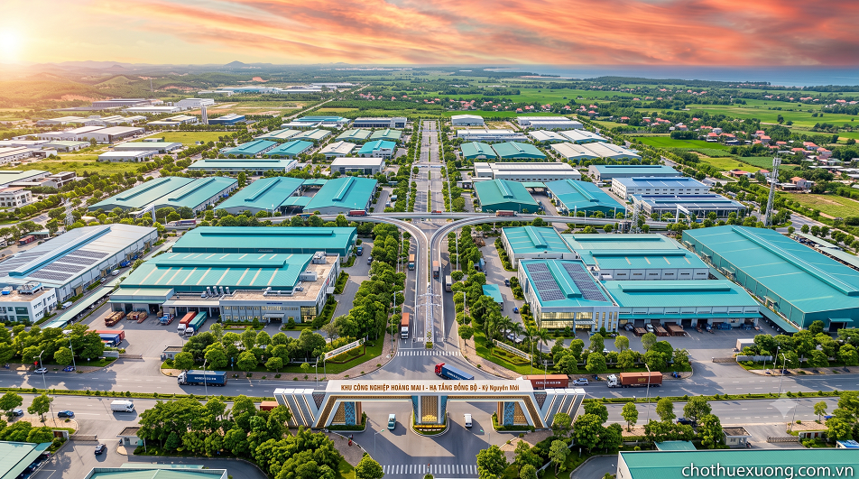Tổng quan về KCN Hoàng Mai I Nghệ An